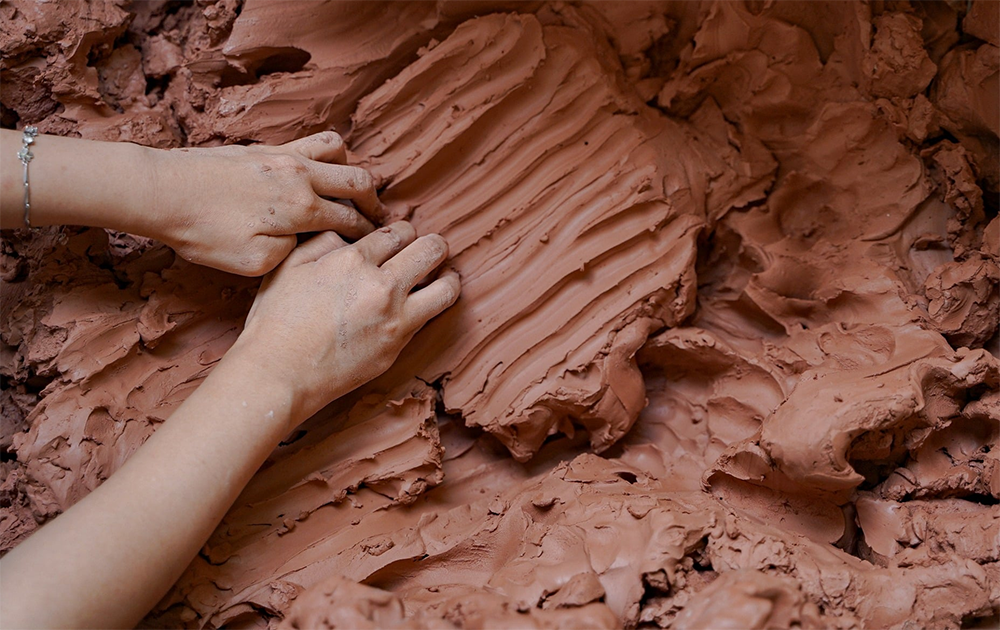 Hình ảnh đất sét dùng để làm gốm