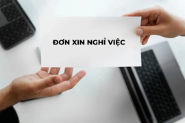 10 mẫu đơn xin nghỉ việc cực khéo khiến sếp khó từ chối